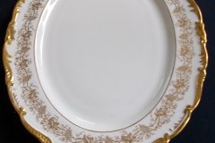 COALPORT HAZELTON WHITE- SERVING PLATTER  13"   .....   http://jaapiesfinechinastore.com
