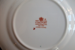 COALPORT HONG KONG #7708-  BREAD & BUTTER PLATES   .....   https://www.jaapiesfinechinastore.com