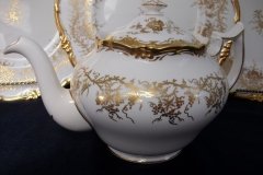 COALPORT KING'S PLATE- TEAPOT    ..... http://jaapiesfinechinastore.com