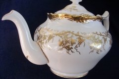 COALPORT KING'S PLATE- TEAPOT    ..... http://jaapiesfinechinastore.com