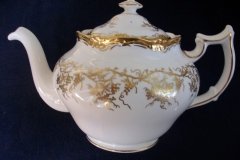 COALPORT KING'S PLATE- TEAPOT    ..... http://jaapiesfinechinastore.com