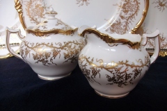 COALPORT KING'S PLATE-  COVERED SUGAR BOWL    ..... https://www.jaapiesfinechinastore.com