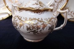 COALPORT KING'S PLATE-  COVERED SUGAR BOWL    ..... http://jaapiesfinechinastore.com