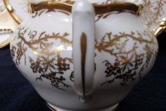 COALPORT KING'S PLATE-  COVERED SUGAR BOWL    ..... http://jaapiesfinechinastore.com