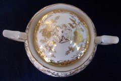 COALPORT KING'S PLATE-  COVERED SUGAR BOWL    ..... http://jaapiesfinechinastore.com