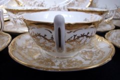 COALPORT KINGS'S PLATE- CUP & SAUCER  ..... http://jaapiesfinechinastore.com