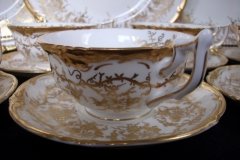 COALPORT KINGS'S PLATE- CUP & SAUCER  ..... http://jaapiesfinechinastore.com