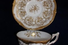 COALPORT KINGS'S PLATE- CUP & SAUCER  ..... http://jaapiesfinechinastore.com