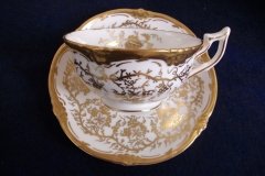 COALPORT KINGS'S PLATE- CUP & SAUCER  ..... http://jaapiesfinechinastore.com
