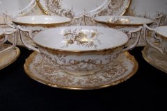 COALPORT KINGS'S PLATE- SOUP BOWL & SAUCER  ..... http://jaapiesfinechinastore.com