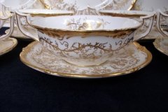 COALPORT KINGS'S PLATE- SOUP BOWL & SAUCER  ..... http://jaapiesfinechinastore.com