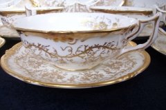 COALPORT KINGS'S PLATE- SOUP BOWL & SAUCER  ..... http://jaapiesfinechinastore.com