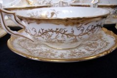 COALPORT KINGS'S PLATE- SOUP BOWL & SAUCER  ..... http://jaapiesfinechinastore.com