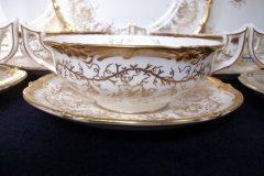 COALPORT KINGS'S PLATE- SOUP BOWL & SAUCER  ..... http://jaapiesfinechinastore.com
