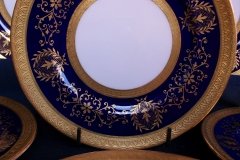 COALPORT LADY ANNE COBALT- BREAD & BUTTER PLATE  ..... http://jaapiesfinechinastore.com