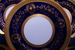 COALPORT LADY ANNE COBALT- BREAD & BUTTER PLATE  ..... https://www.jaapiesfinechinastore.com