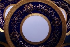 COALPORT LADY ANNE COBALT- BREAD & BUTTER PLATE  ..... http://jaapiesfinechinastore.com