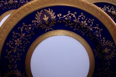 COALPORT LADY ANNE COBALT- BREAD & BUTTER PLATE  ..... https://www.jaapiesfinechinastore.com