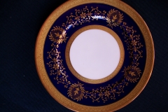 COALPORT LADY ANNE COBALT- BREAD & BUTTER PLATE  ..... https://www.jaapiesfinechinastore.com