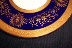 COALPORT LADY ANNE COBALT- BREAD & BUTTER PLATE  ..... https://www.jaapiesfinechinastore.com