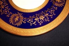 COALPORT LADY ANNE COBALT- BREAD & BUTTER PLATE  ..... http://jaapiesfinechinastore.com
