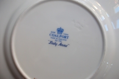 COALPORT LADY ANNE COBALT- BREAD & BUTTER PLATE  ..... https://www.jaapiesfinechinastore.com