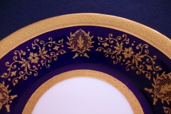 COALPORT LADY ANNE COBALT-  CUP & SAUCER  ..... https://www.jaapiesfinechinastore.com