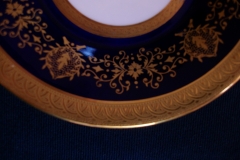 COALPORT LADY ANNE COBALT-  CUP & SAUCER  ..... https://www.jaapiesfinechinastore.com