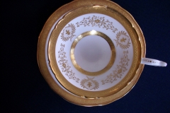 COALPORT LADY ANNE WHITE- CUP & SAUCER   ..... https://www.jaapiesfinechinastore.com