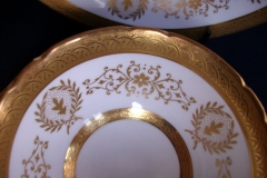 COALPORT LADY ANNE WHITE- CUP & SAUCER   ..... https://www.jaapiesfinechinastore.com