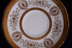 COALPORT LADY ANNE WHITE- CUP & SAUCER   ..... http://jaapiesfinechinastore.com