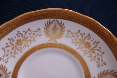 COALPORT LADY ANNE WHITE- CUP & SAUCER   ..... https://www.jaapiesfinechinastore.com