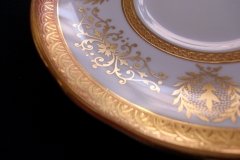 COALPORT LADY ANNE WHITE- CUP & SAUCER   ..... http://jaapiesfinechinastore.com
