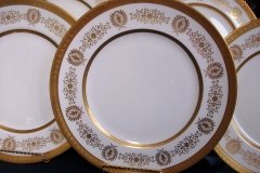 COALPORT LADY ANNE WHITE- DINNER PLATES..... http://jaapiesfinechinastore.com