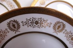 COALPORT LADY ANNE WHITE- DINNER PLATES..... http://jaapiesfinechinastore.com