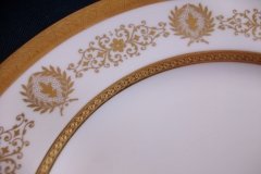 COALPORT LADY ANNE WHITE- DINNER PLATES..... http://jaapiesfinechinastore.com