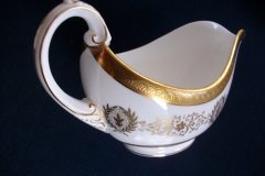 COALPORT LADY ANNE WHITE- GRAVY BOAT & UNDERPLATE   ..... http://jaapiesfinechinastore.com