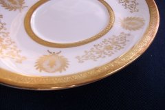 COALPORT LADY ANNE WHITE- GRAVY BOAT & UNDERPLATE   ..... http://jaapiesfinechinastore.com