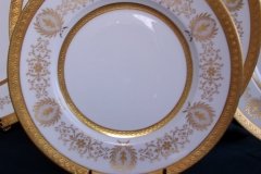 COALPORT LADY ANNE WHITE- SALAD PLATE   ..... http://jaapiesfinechinastore.com