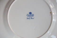 COALPORT LADY ANNE WHITE- SALAD PLATE   ..... https://www.jaapiesfinechinastore.com