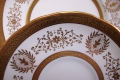 COALPORT LADY ANNE WHITE- SAUCER for TEA CUP   ..... http://jaapiesfinechinastore.com