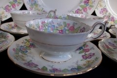 COALPORT MAYTIME- CUP & SAUCER  ..... http://jaapiesfinechinastore.com
