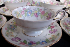 COALPORT MAYTIME- CUP & SAUCER  ..... https://www.jaapiesfinechinastore.com