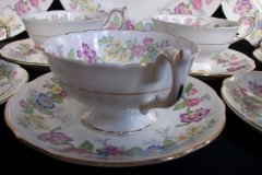 COALPORT MAYTIME- CUP & SAUCER  ..... http://jaapiesfinechinastore.com