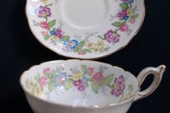 COALPORT MAYTIME- CUP & SAUCER  ..... http://jaapiesfinechinastore.com
