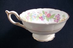 COALPORT MAYTIME- CUP & SAUCER  ..... http://jaapiesfinechinastore.com