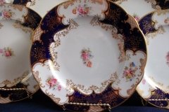 COALPORT PANEL COBALT 6902A - LUNCH PLATE ..... http://jaapiesfinechinastore.com