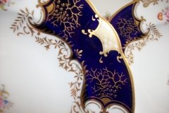 COALPORT PANEL COBALT 6902A - LUNCH PLATE ..... http://jaapiesfinechinastore.com
