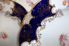 COALPORT PANEL COBALT 6902A - LUNCH PLATE ..... http://jaapiesfinechinastore.com