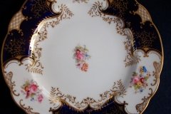 COALPORT PANEL COBALT 6902A - LUNCH PLATE ..... http://jaapiesfinechinastore.com